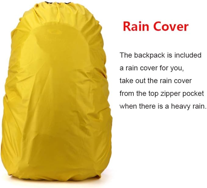 75L Large Hiking Backpack Outdoor Sports Water-Resistant Travel Daypack Mountaineering Climbing Trekking Camping Rucksack