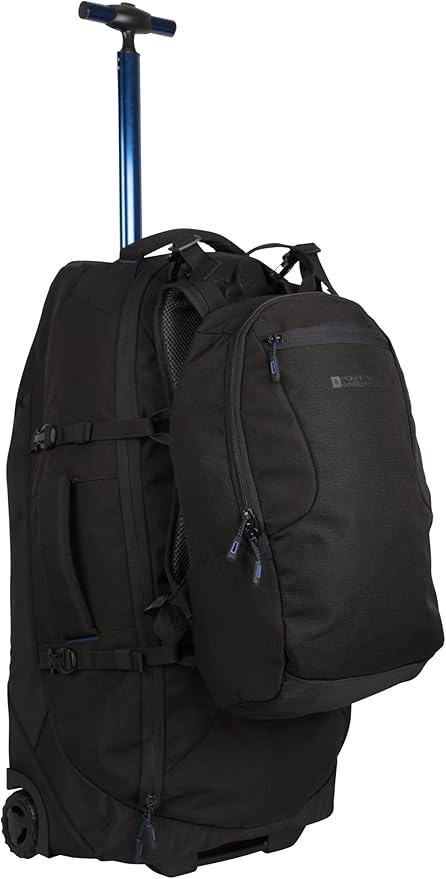50 + 20 Litre Rucksack - Padded Airmesh Back Daypack with Lockable Zips & Adjustable Straps - All Season Camping, Outdoors & Trekking