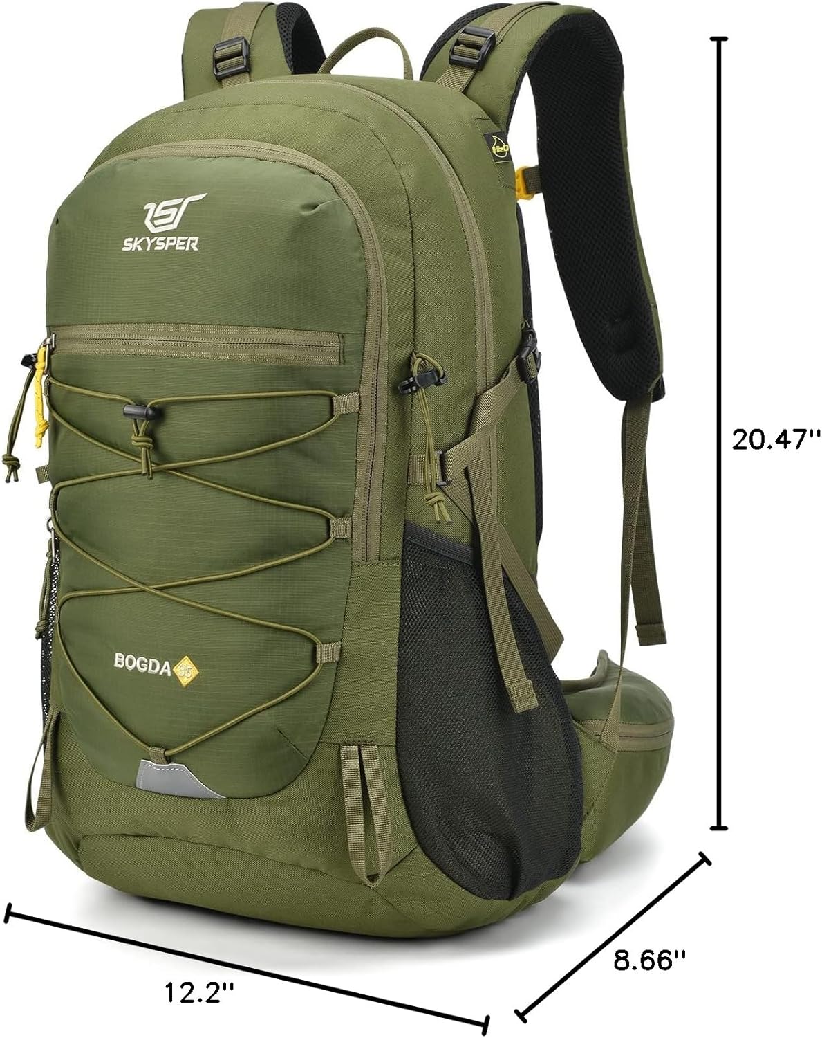 Hiking Backpack for Men Women, 35L Travel Backpack Waterproof Camping Backpack Outdoor Lightweight Daypack