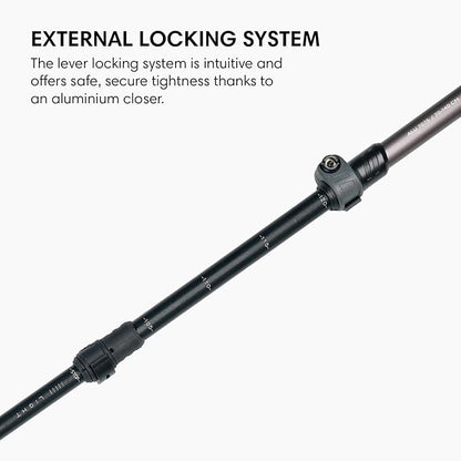 Trekking Poles – ultralight, backpacking, hiking poles, adjustable, foldable, customizable, cork grip, aluminum walking pole