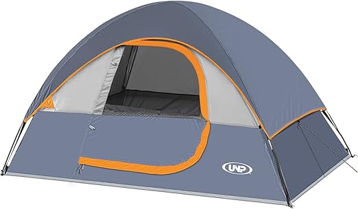 Camping Tent 2 Person, Waterproof Windproof Tent with Rainfly Easy Set up-Portable Dome Tents for Camping…