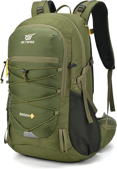 Hiking Backpack for Men Women, 35L Travel Backpack Waterproof Camping Backpack Outdoor Lightweight Daypack