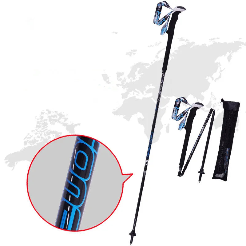 Carbon Fiber  Alpenstock Poles