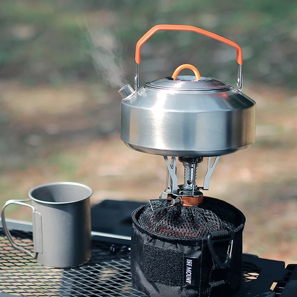 1 Liter Stainless Steel Camping Kettle