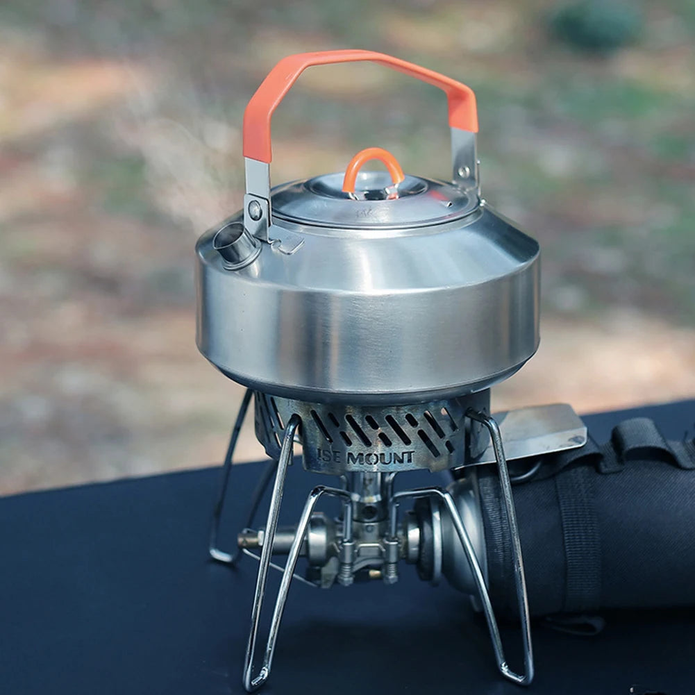 1 Liter Stainless Steel Camping Kettle