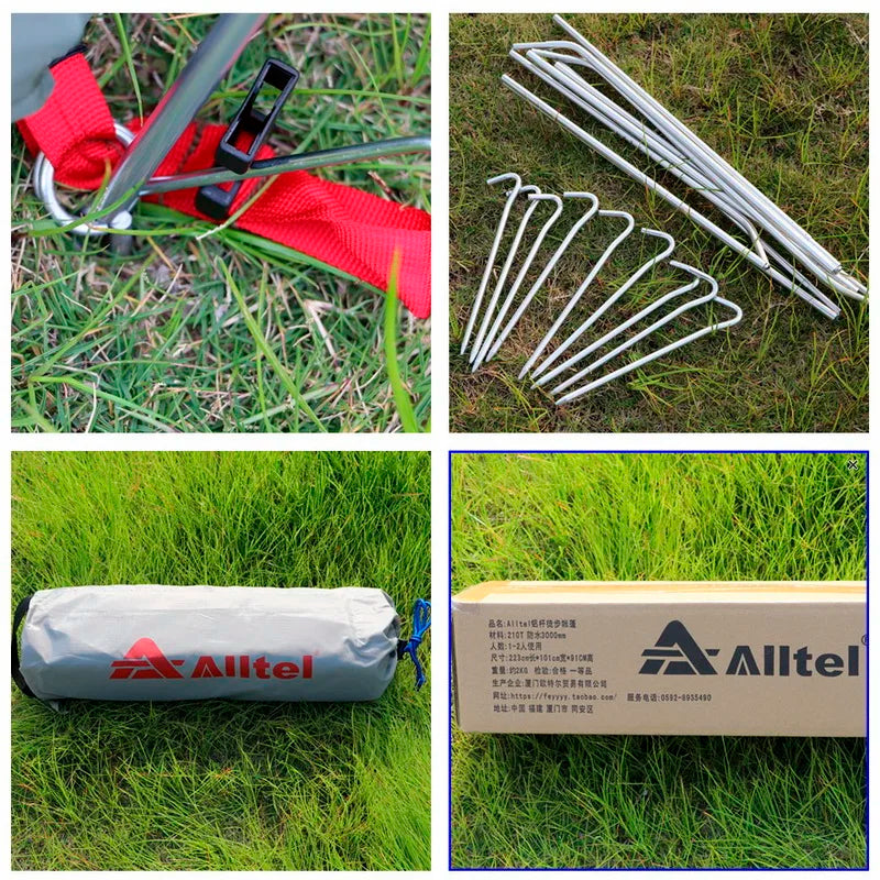 Alloy Rod Single Person Tent