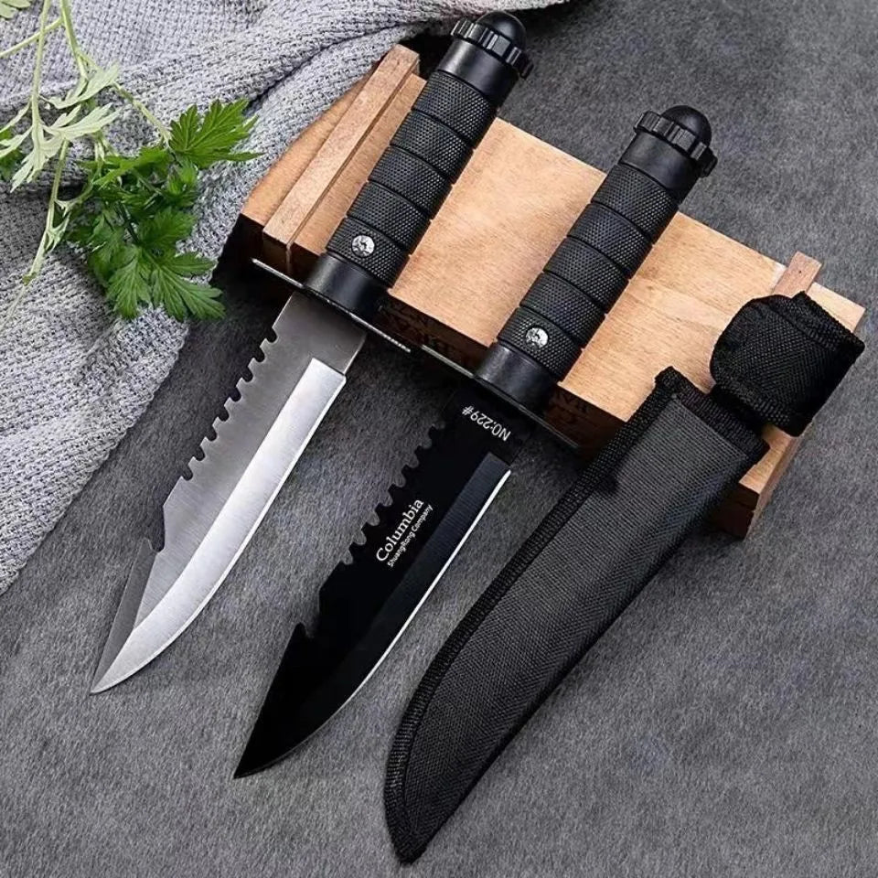 Steel Sanding Light Tactical Straight Knife