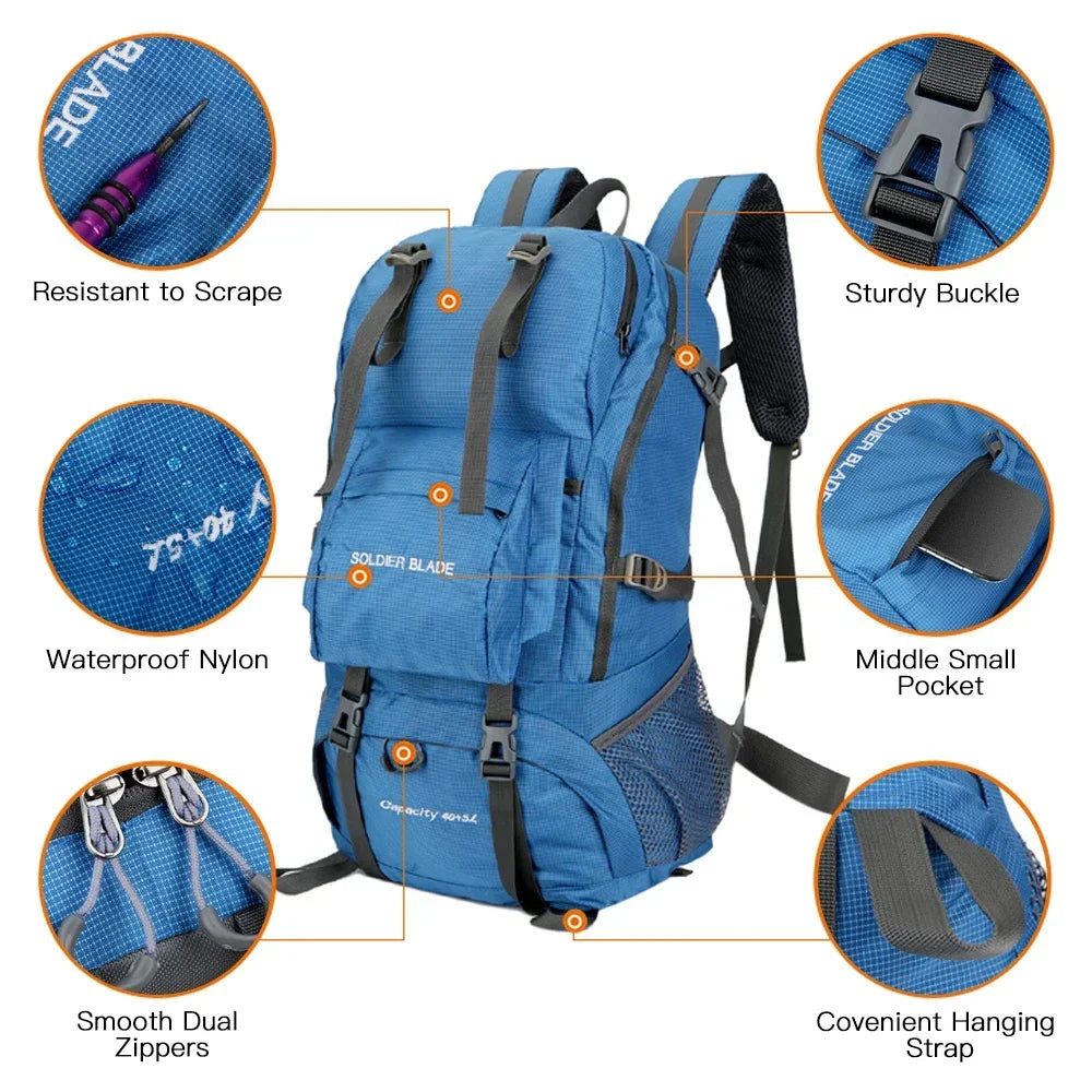 Waterproof Adult Climbing Backpack