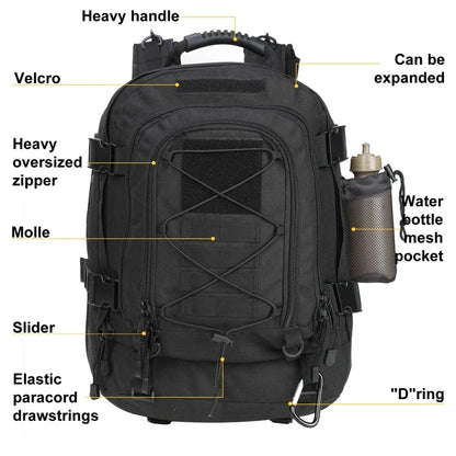 Extra Large 60L Tactical Backpack