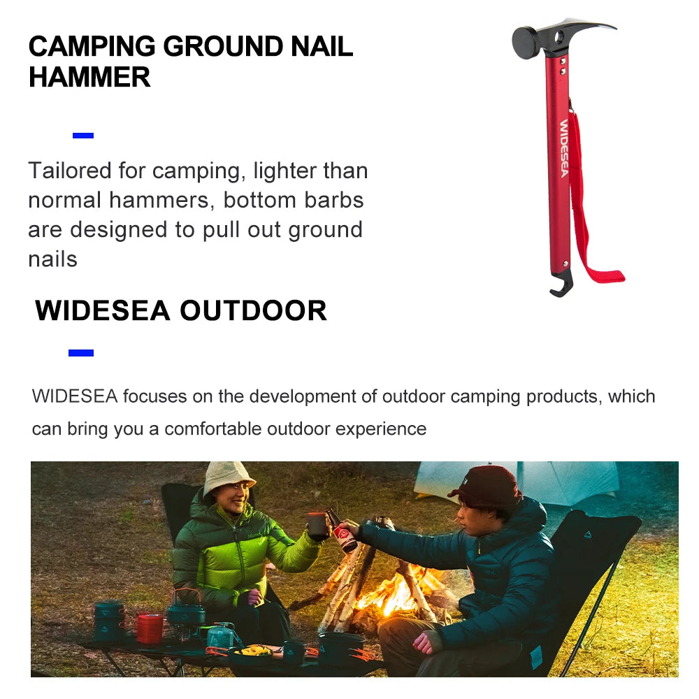 Stainless Steel  Camping Hammer