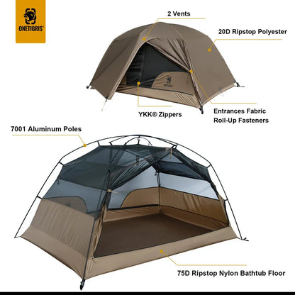 OneTigris COSMITTO 2.0 Backpacking Tent