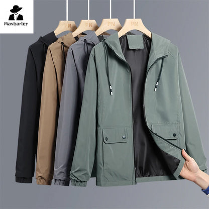 Men's Casual Hooded Coat