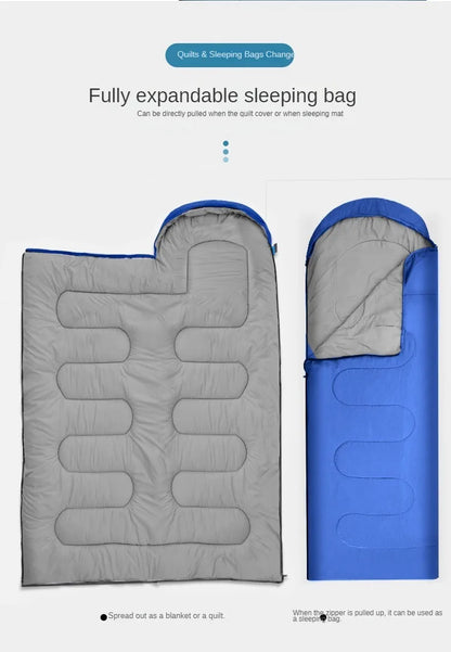 4 Season Warm Envelope Sleeping Bag