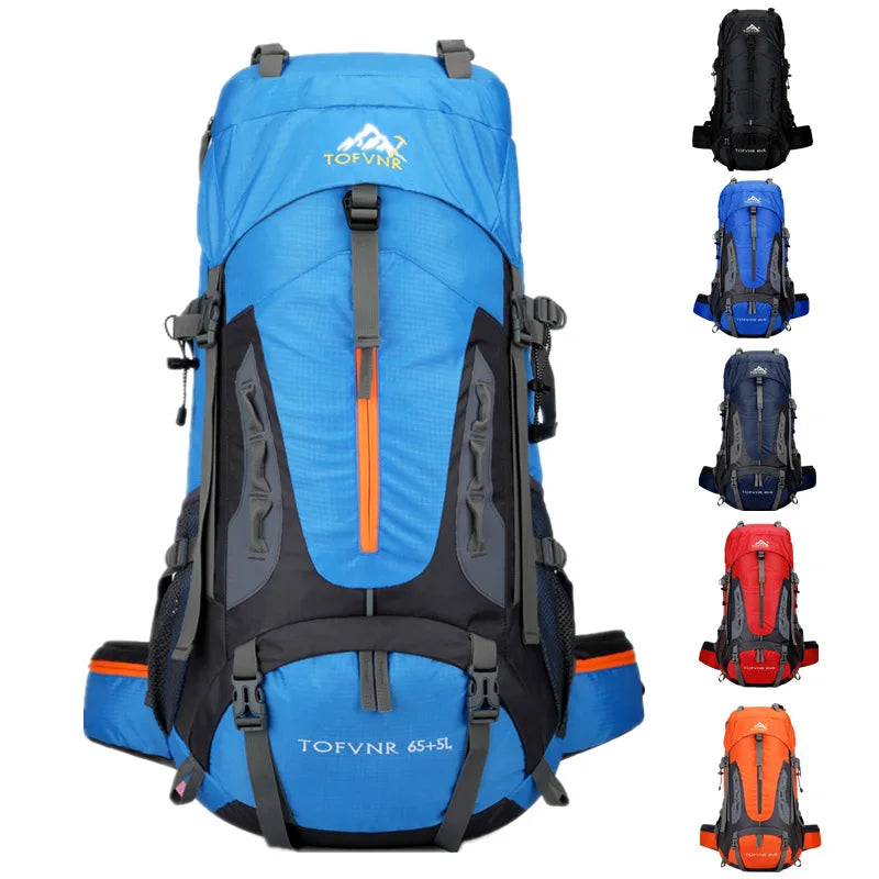 Men's 65L Large Camping Backpack